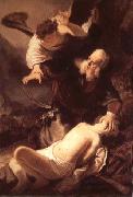 The Sacrifice of Isaac, Rembrandt van rijn